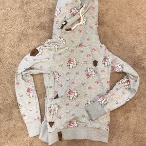 Naketano Hoodie Floral
